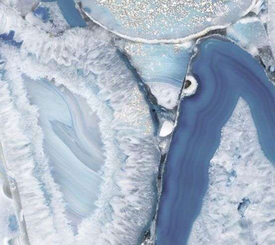 Фотошпалери Синій мармур Fluid art 26533