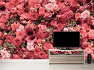 Фотообои Цветочная стена - 2