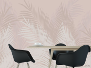 Фотошпалери Графічні пальмове листя - 1