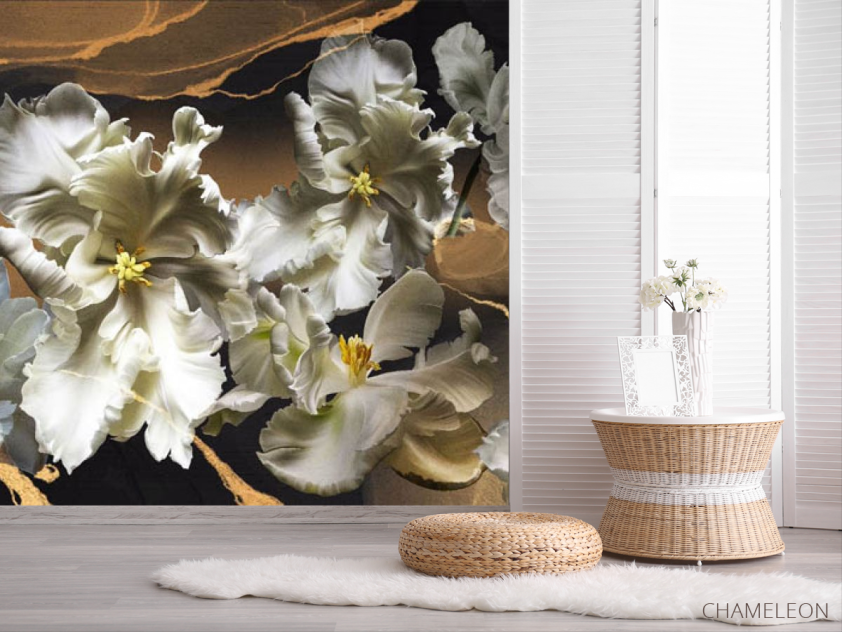 Фотошпалери махрові тюльпани - 2