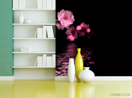 Фотошпалери Рожеві квіти персика - 3