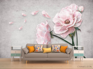 Фотообои розовые розы - 1