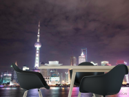 Фотошпалери Вода, місто, небо - 1