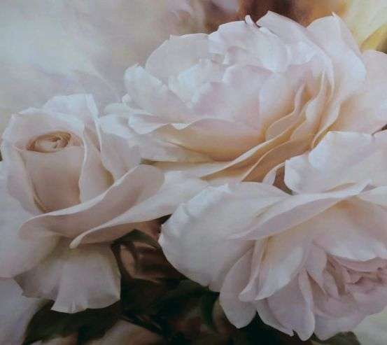 Фотообои Белая роза 20026