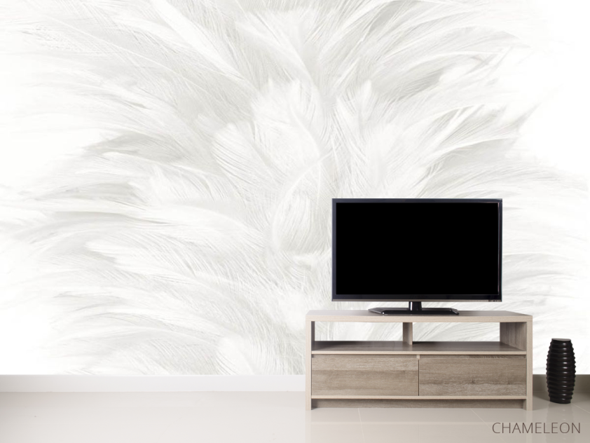 Фотообои Белые перья - 2