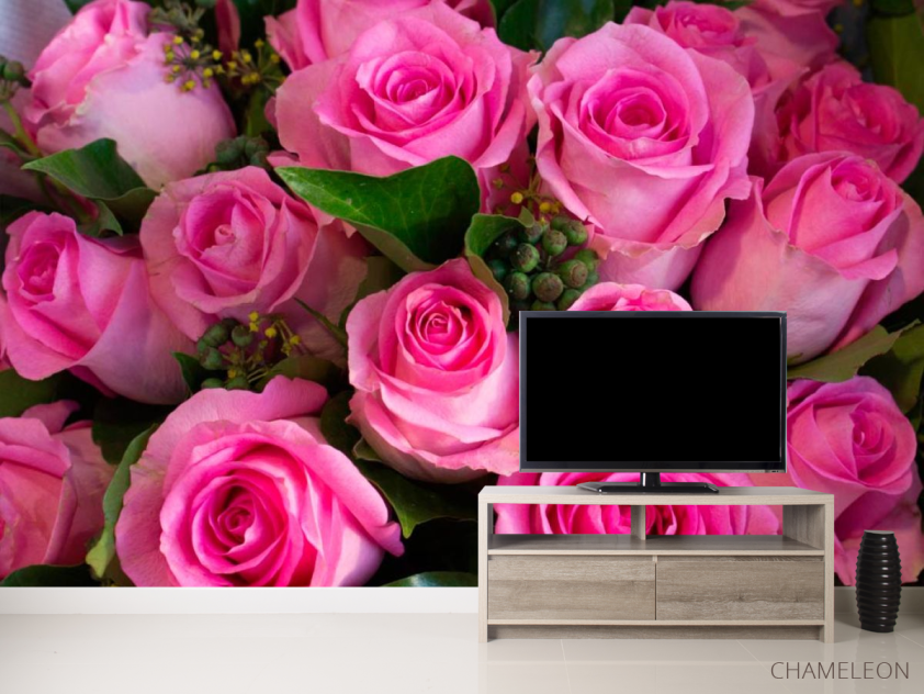 Фотообои Букет розовых роз - 2