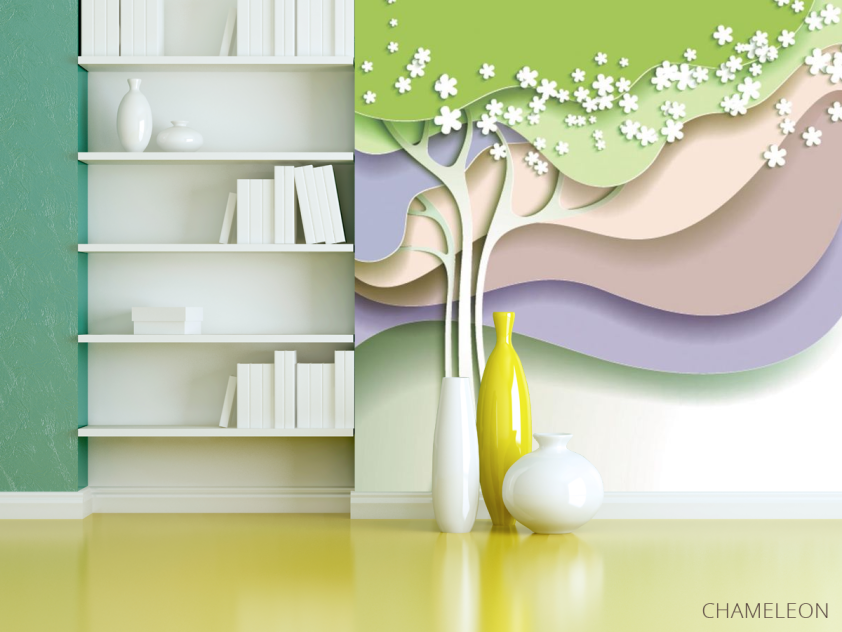 Фотошпалери 3d дерево - 3