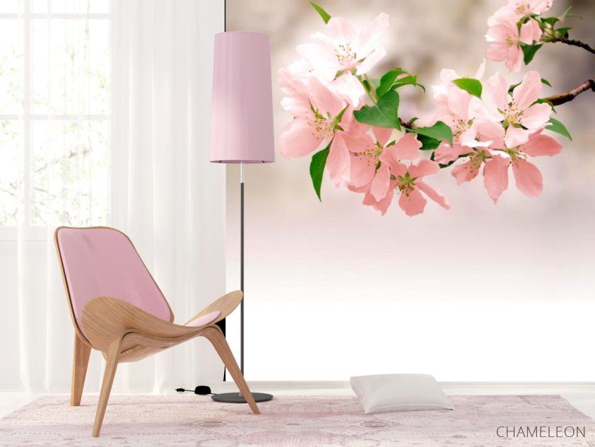 Фотообои Нежно-розовые цветки - 4