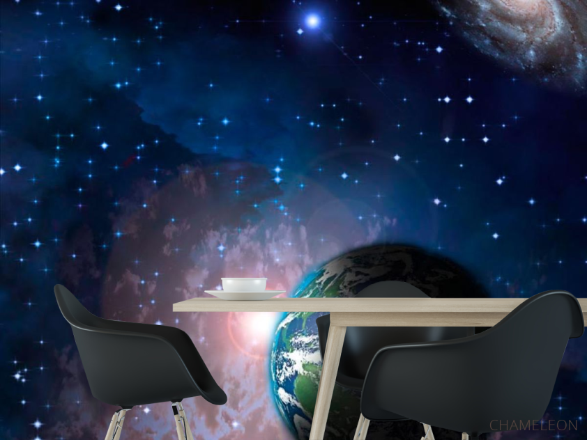 Фотошпалери Земля і зірки - 1
