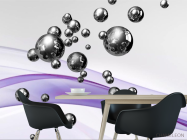 Фотошпалери 3dКруги і абстракція - 1