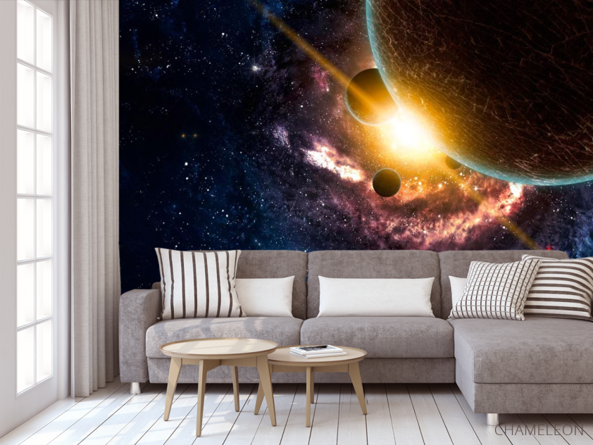 Фотообои Галактика и планеты - 3