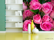 Фотошпалери Букет рожевих троянд - 3