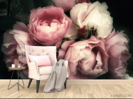 Фотообои Винтажные пионы - 4