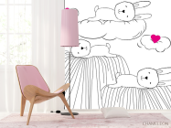 Фотошпалери зайчика - 4