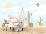 Фотообои Детские кактусы - 4