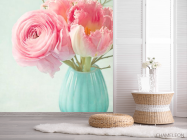 Фотошпалери Букет рожевих троянд - 2