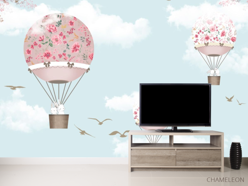 Фотообои Воздушные шары в небе - 2