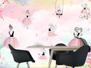 Фотошпалери принцеси для дівчинки - 1