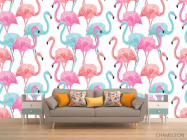 Фотообои Фламинго - 1