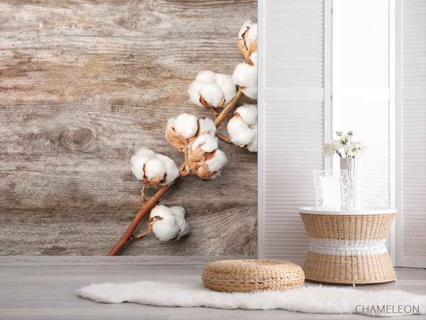 Фотошпалери квітка шовку - 2