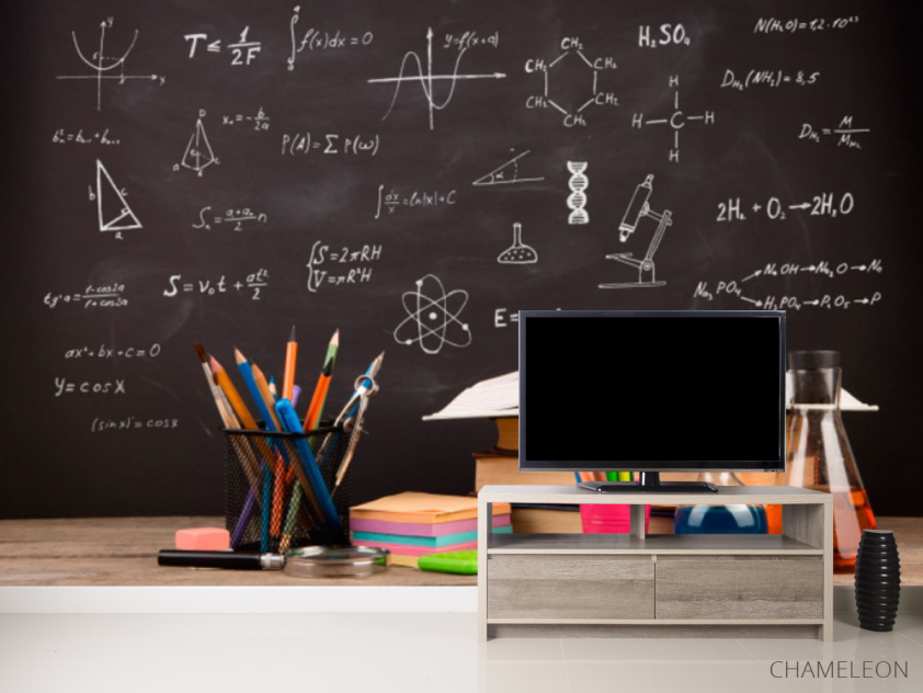 Фотообои Формулы на доске - 2