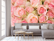 Фотообои букет розовых роз - 3