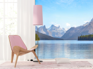 Фотошпалери озеро в горах - 4