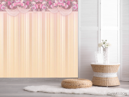 Фотошпалери квіти зі стелі - 2