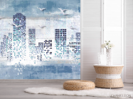 Фотошпалери дизайнерське місто - 2