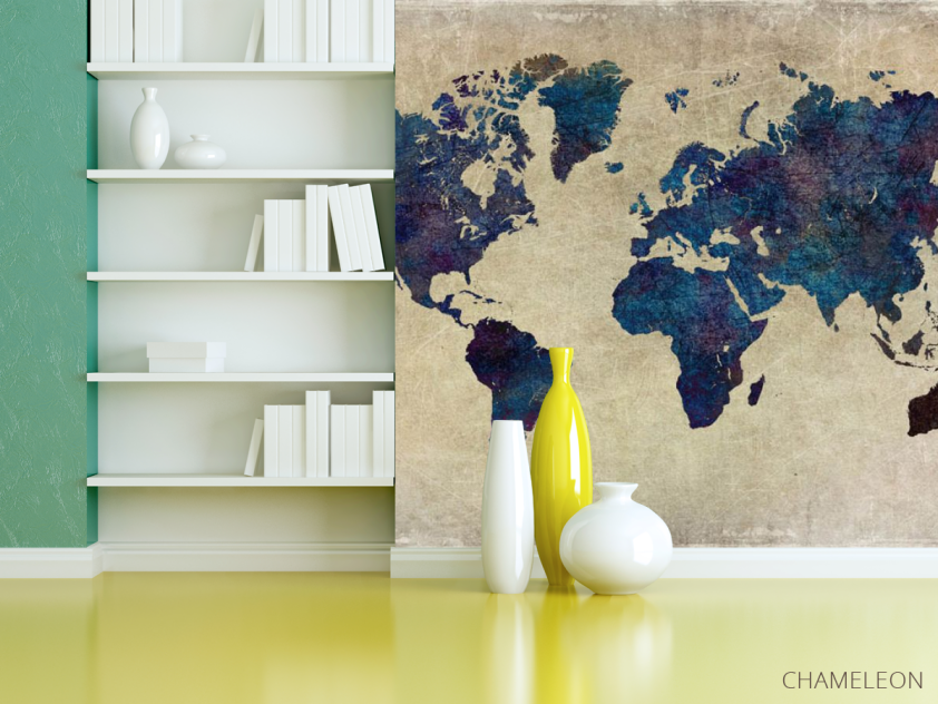 Фотошпалери Карта вінтажна - 3