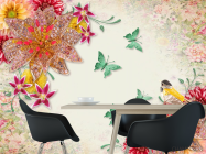 Фотошпалери Жоржини і брошки - 1