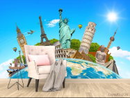 Фотообои Для кабинета географии - 4