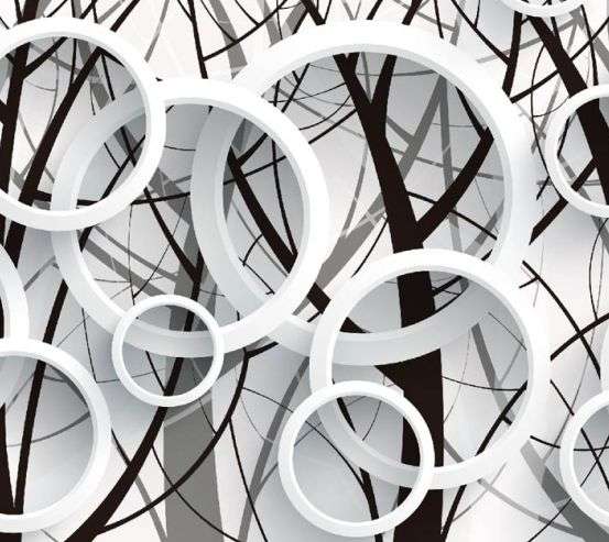 Фотошпалери 3Д круги Фотошпалери 3Д круги 31490
