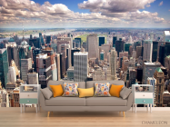 Фотообои Тучи высотки - 1