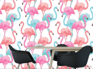 Фотошпалери Фламинго - 1