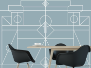 Фотошпалери прості лінії - 1