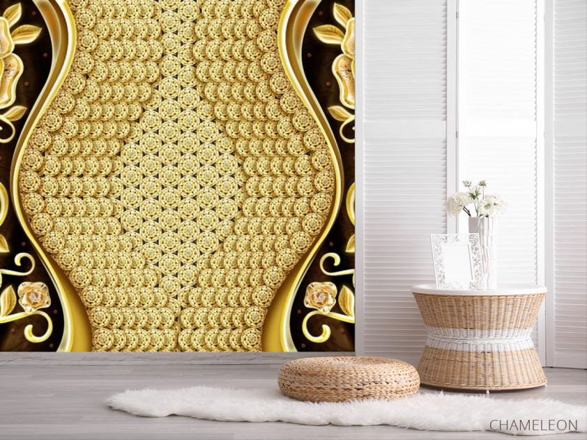 Фотошпалери квіти та візерунки - 2