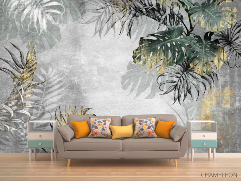 Фотообои тропические листья - 1