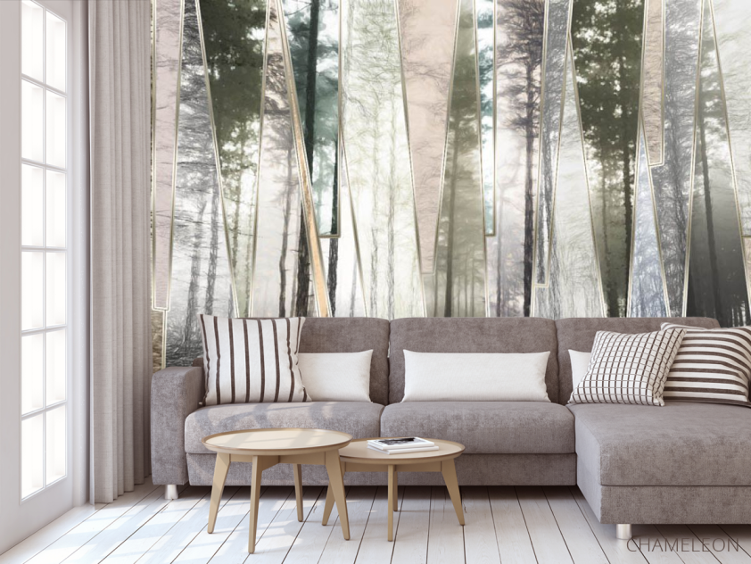 Фотообои 3d деревья - 3