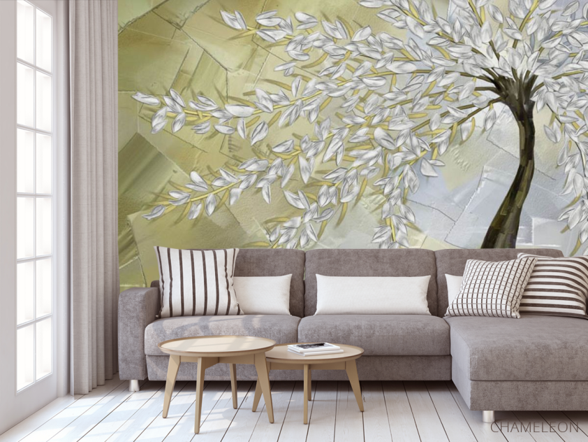 Фотообои Дерево объёмное 3д - 3