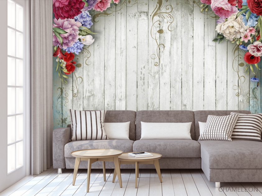 Фотообои цветы - 3