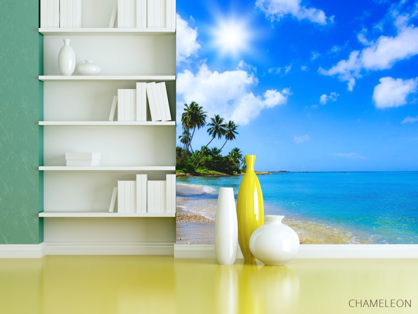 Фотошпалери Море і пальми - 3