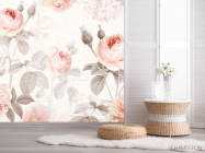 Фотошпалери Квіти пастель - 2