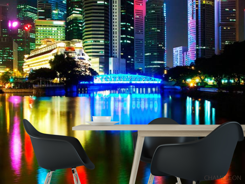 Фотошпалери Фотошпалери Яскраве місто - 1