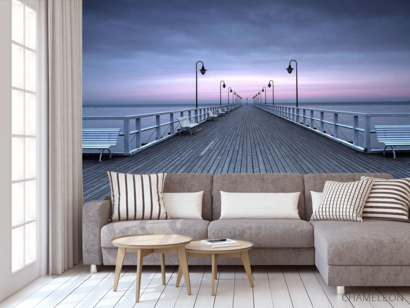 Фотообои Мостик расширяющий пространство - 3