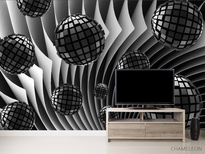 Фотообои 3D сферы - 2