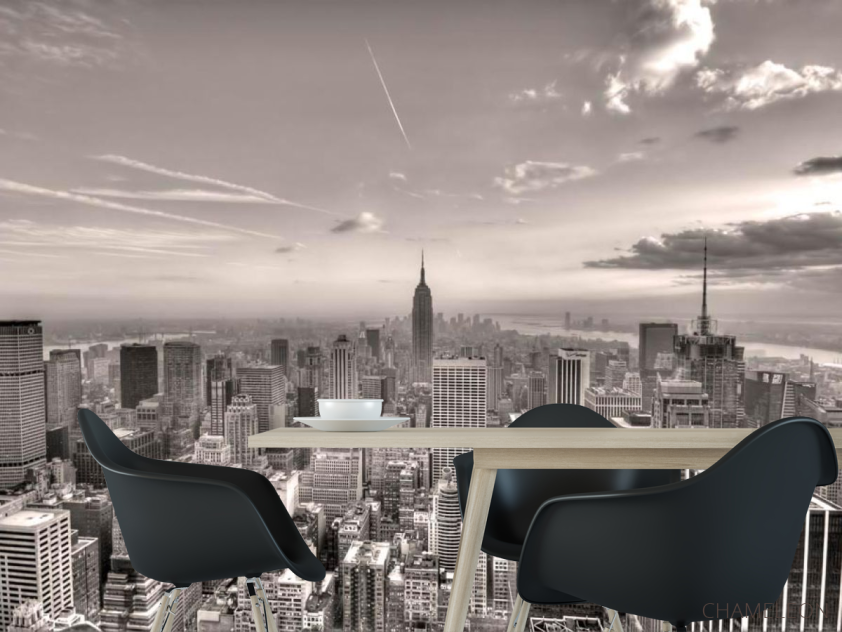 Фотошпалери Сірі тони міста - 1