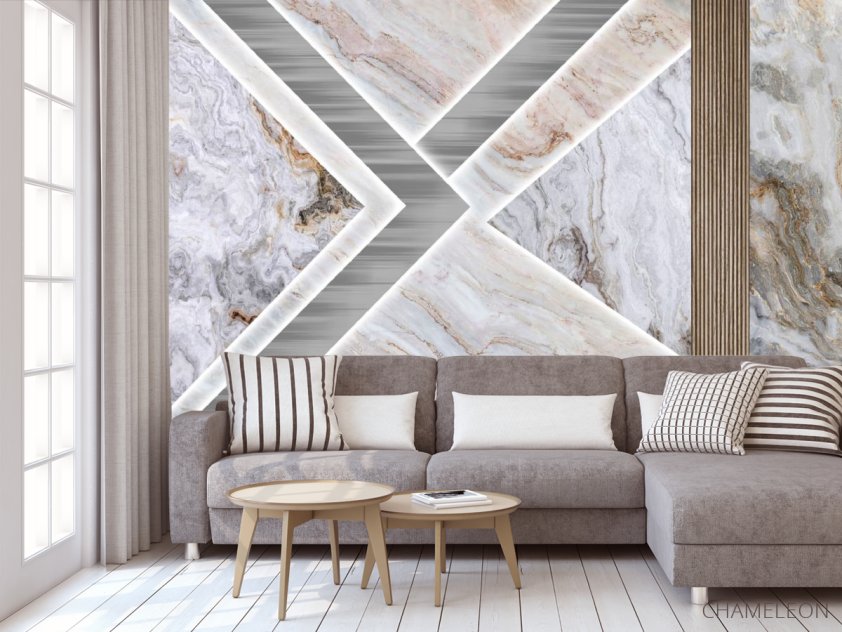 Фотообои 3д панели, мрамор - 3