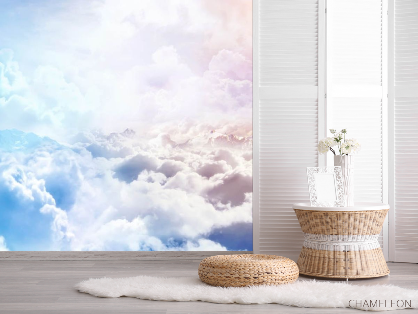 Фотошпалери рожеві хмари - 2