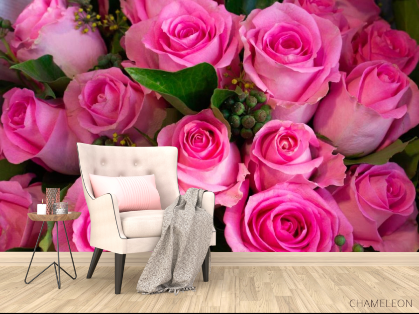 Фотообои Букет розовых роз - 4